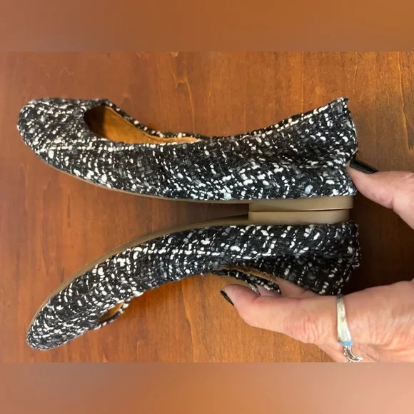 Lucky brand, tweed, ballet, flat size 7 - Picture 4 of 9